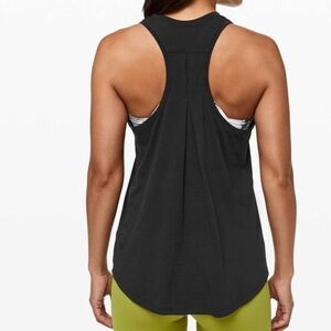 Lululemon Love Tank Pleated Racer Back grey - size 6!